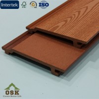 osk high quality wood plastic composite waterproof wpc WALL CLADDING