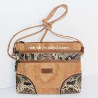 China best price nature cork fabric shoulder bags handbags