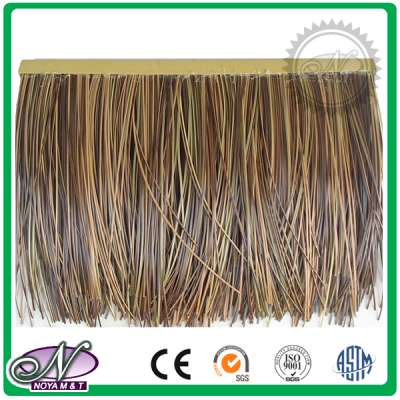 Low price PVC material yellow thatch tile roof