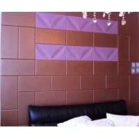 glassfiber SMC decorative wall board leather finish ceiling board out-door and indoor